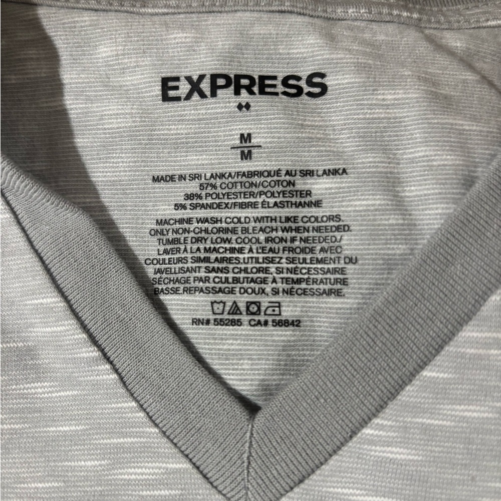 Gray V-Neck - Picture 2 of 3